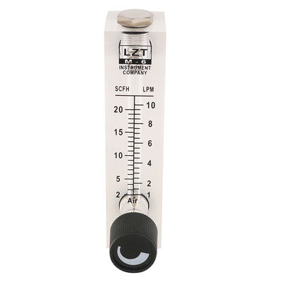 LZT श्रृंखला एक्रिलिक तरल ग्लास ट्यूब औद्योगिक के लिए Rotameter जल प्रवाह मीटर